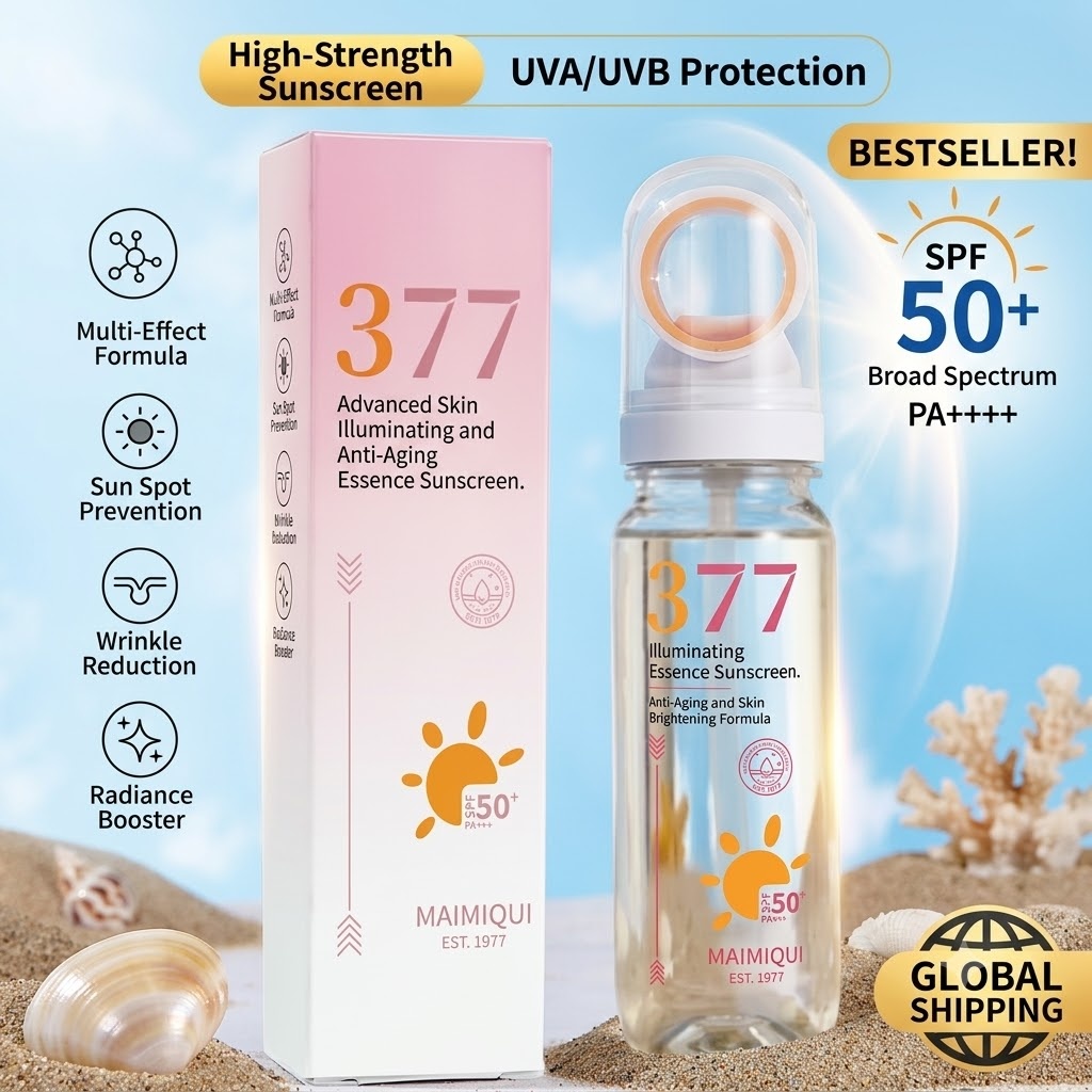 Face Moisturizer Spf - MAIMIQI 90g 377 Beyazlatıcı Güneş Koruyucu