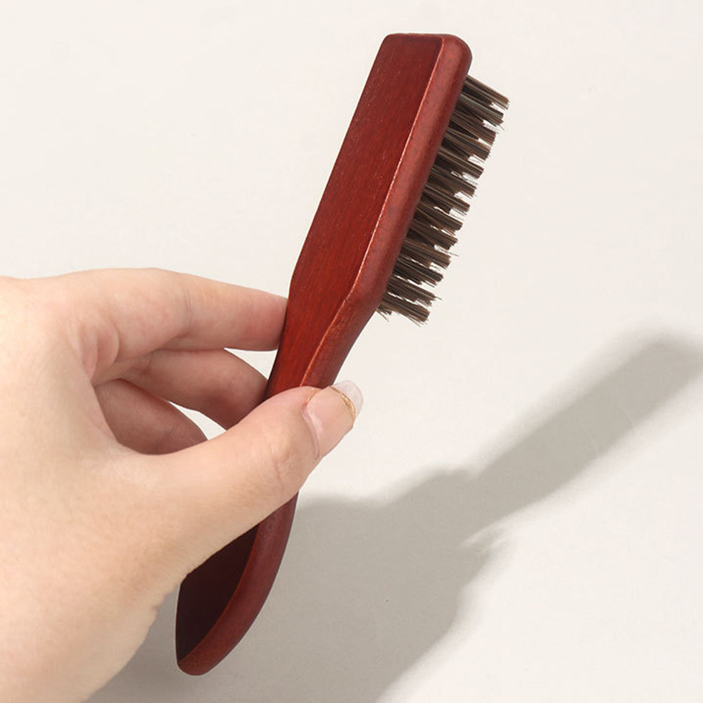Men'S Grooming And Style - 2 Adet Sakal Bakım Fırçası Ahşap
