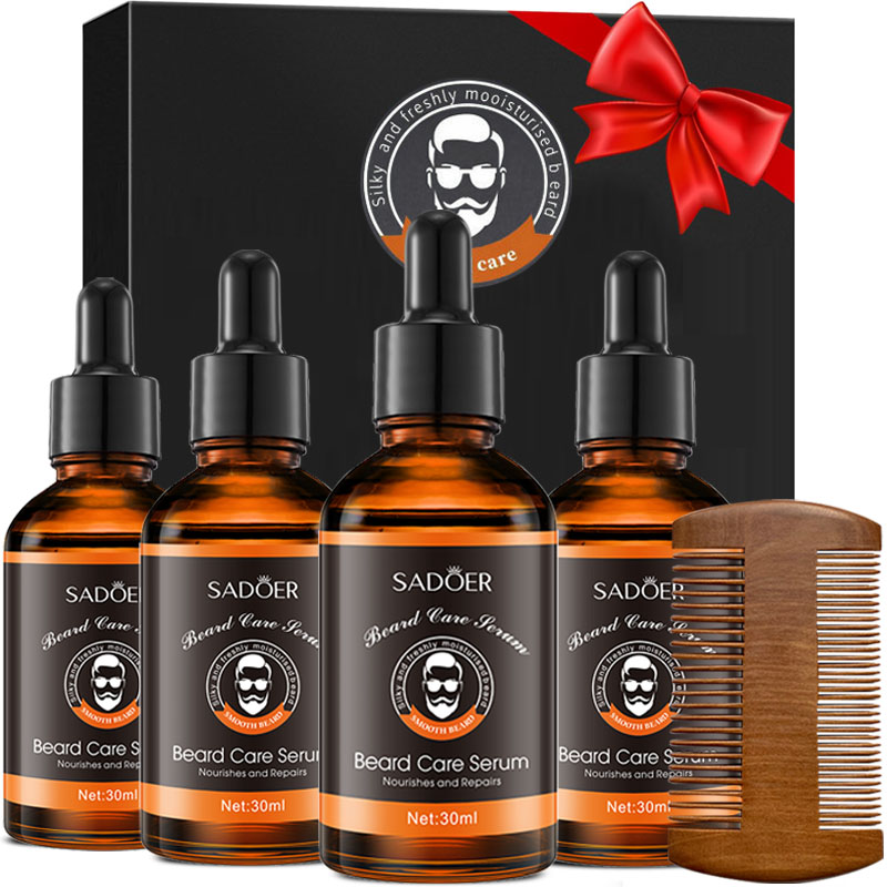 Men'S Grooming And Skin Care - Erkekler İçin Sakal Bakım Yağı Seti
