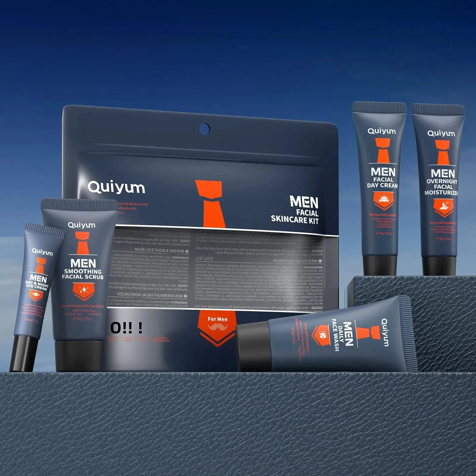 Men'S Grooming And Skin Care - Profesyonel Erkek Bakım Seti 5 Parça