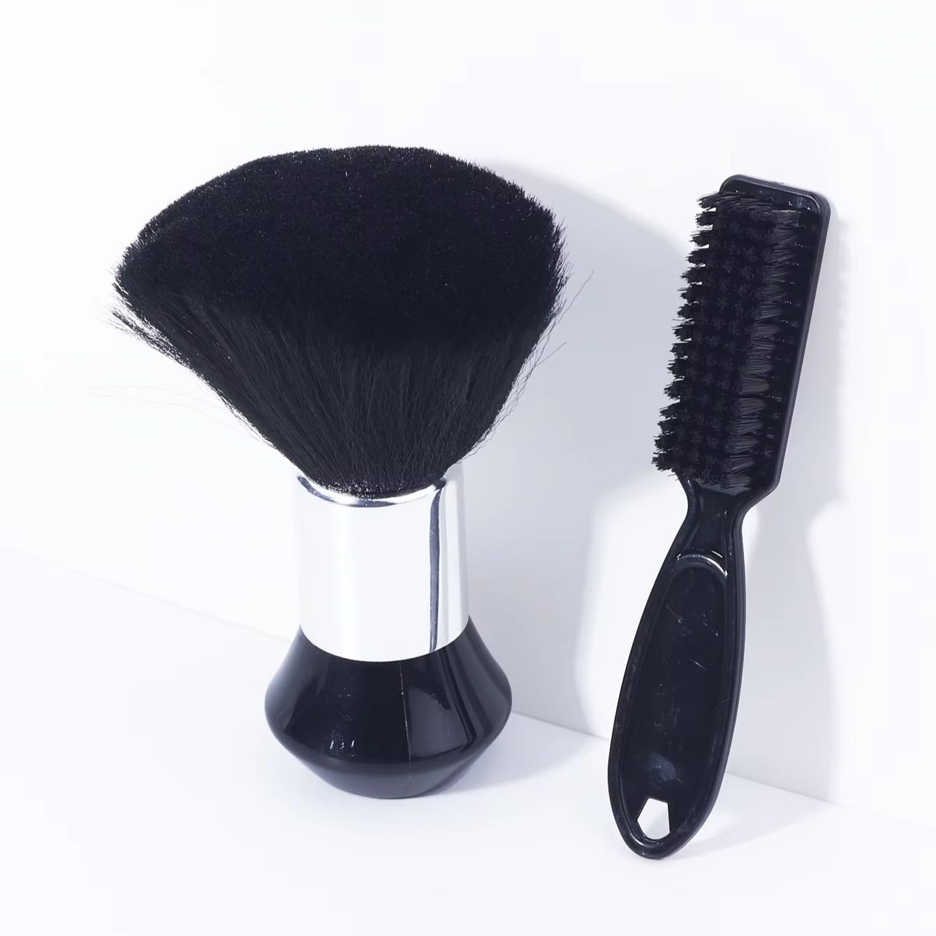Shaving Brush Set - 2 adet/takım Profesyonel Kuaförlük Fırça Seti