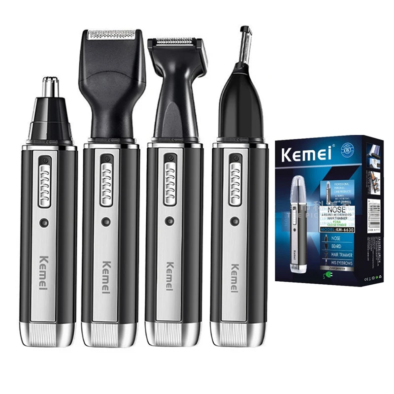 Men'S Grooming Ear Hair - Kemei şarj edilebilir elektrikli hepsi bir