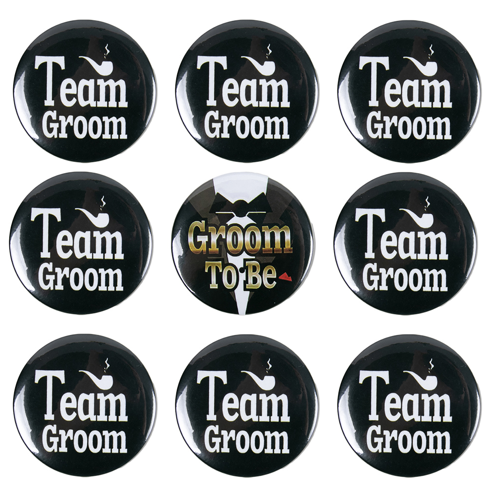 Men'S Grooming Gift Ideas - 1-12 adet lisans parti rozeti pimleri