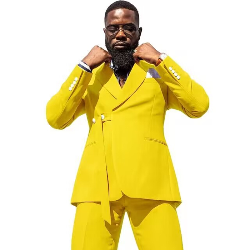 Men'S Grooming And Style - Moda stil erkek 2-Piece resmi düğün