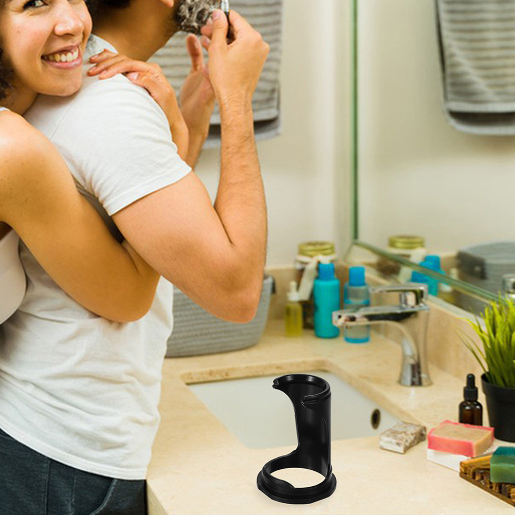 Mens Grooming Tools - 2 Adet Plastik Tıraş Fırçası Tutucu