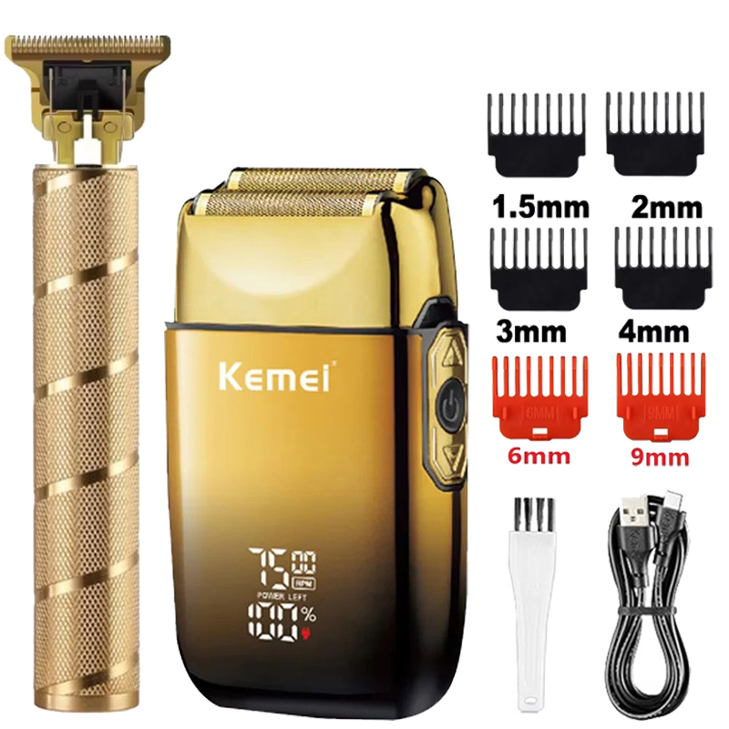 Men'S Grooming Razor Kit - Kemei KM-TX10 T9 Saç Kesme Makinesi