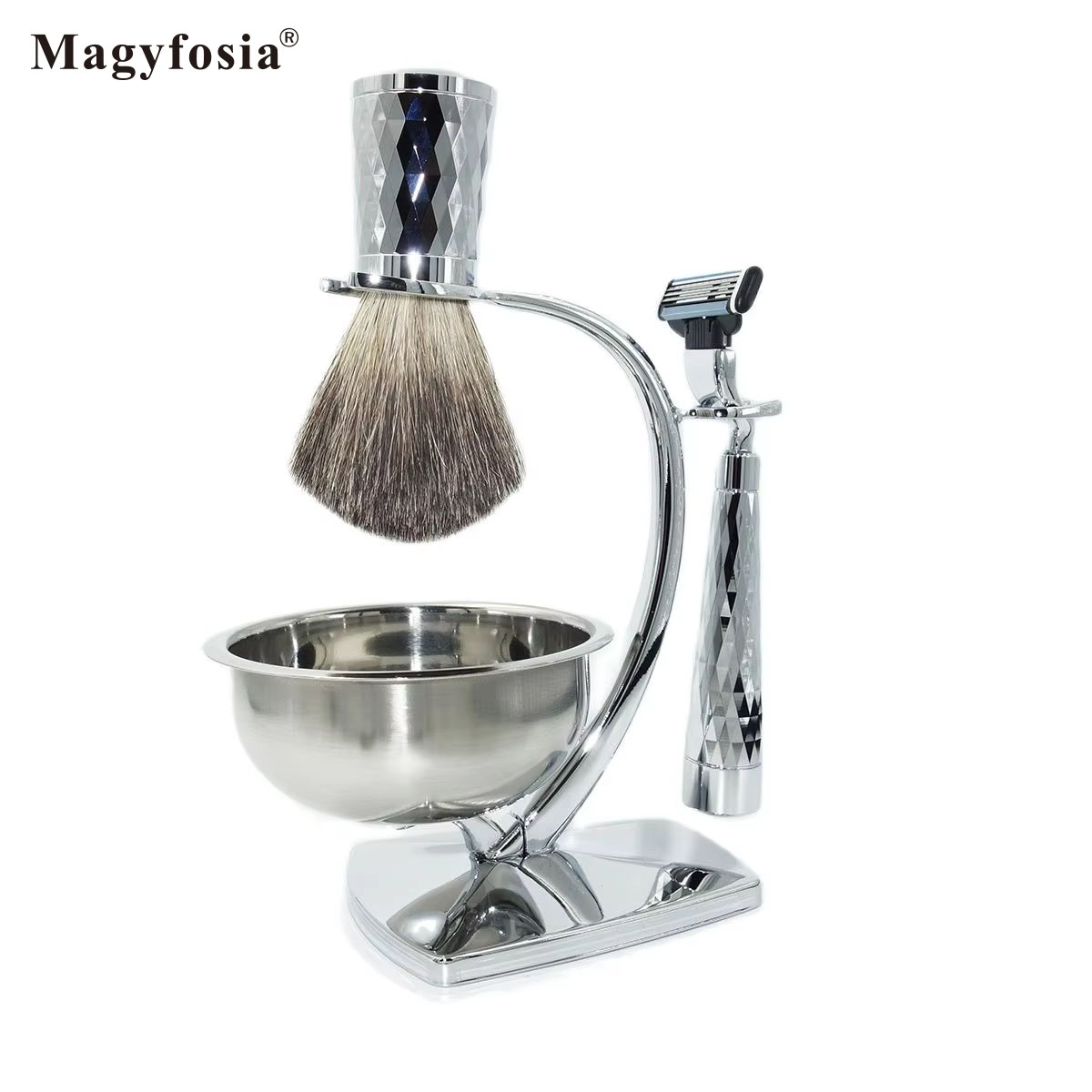 Men'S Grooming Razor Kit - Magyfosia Yeni Parlak Işıltılı Erkekler İçin