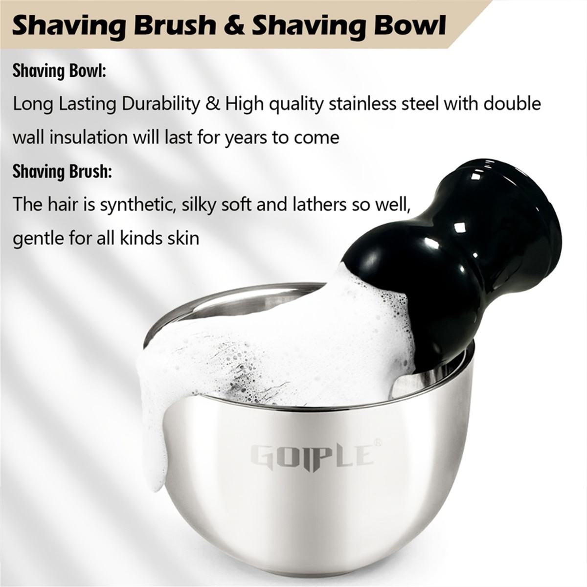 Erkekler için Tıraş Bakım Krem - Shaving Brush Set incelemesi ve fiyatı
