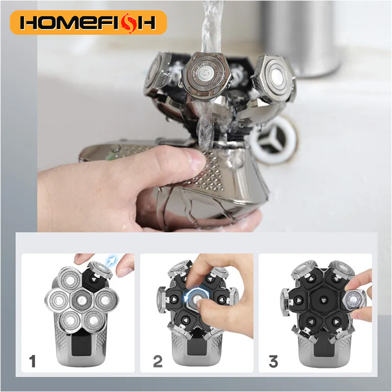 HOMEFISH Erkekler İçin 7 Bıçak - Men'S Grooming Razor incelemesi ve fiyatı