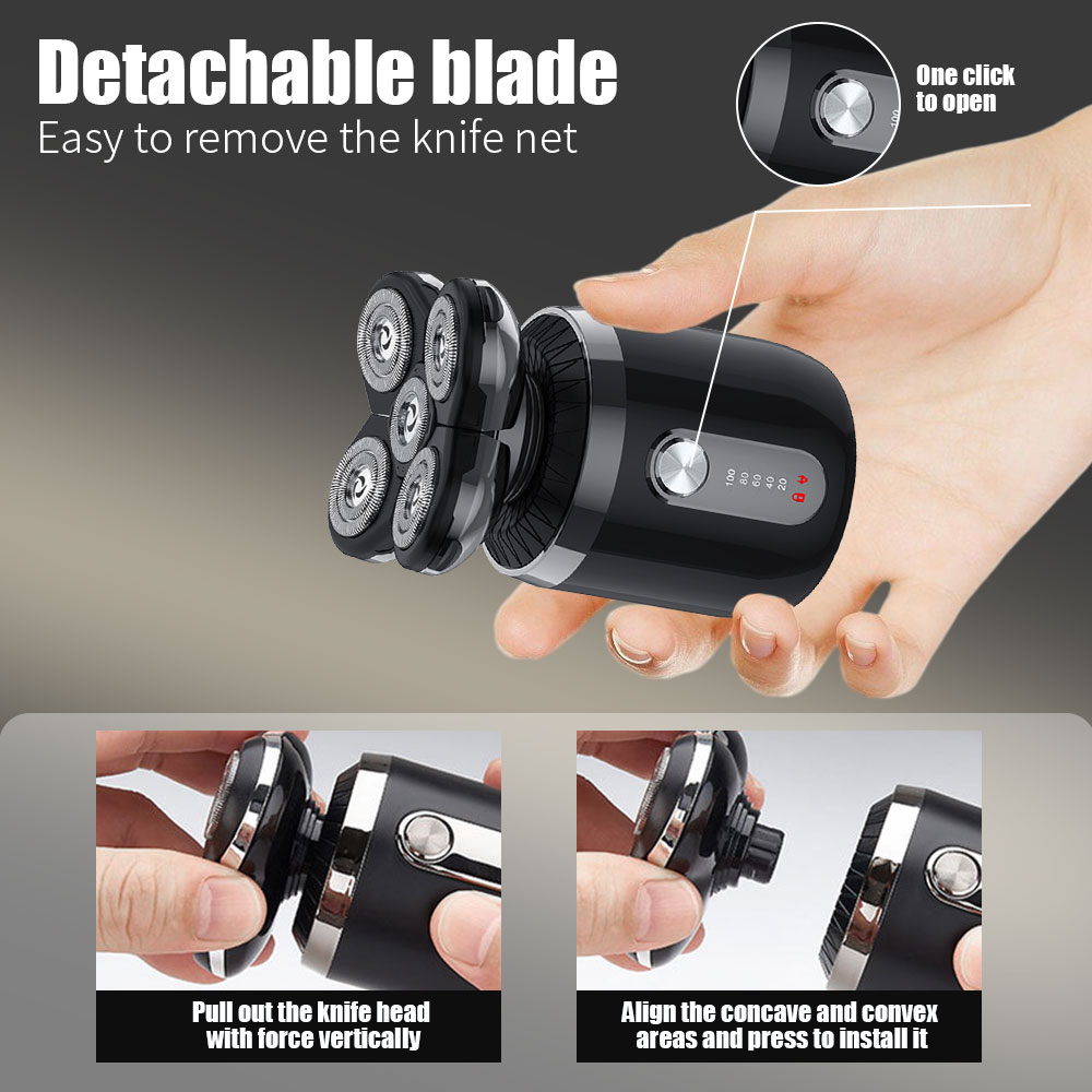 Erkekler için 5'i 1 Arada 5 Ba - Men'S Grooming Razor Kit incelemesi ve fiyatı