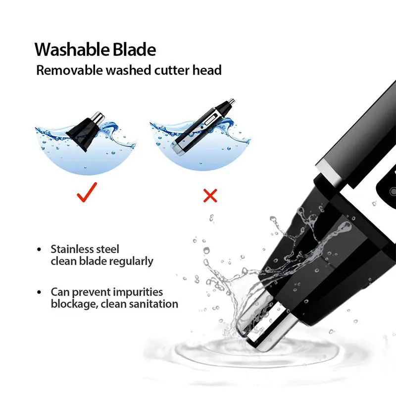 Kemei şarj edilebilir elektrik - Men'S Grooming Ear Hair incelemesi ve fiyatı