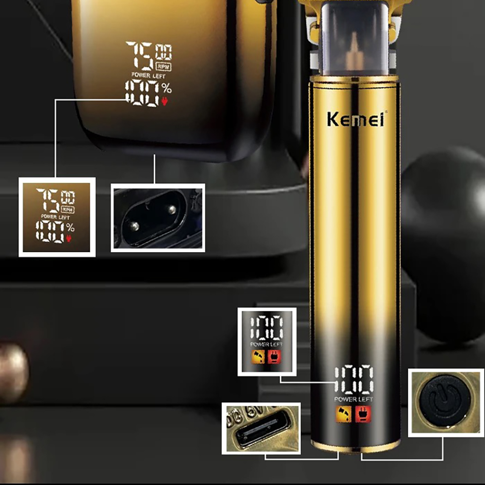 Kemei Saç Düzeltici Elektrikli - Men'S Grooming Razor Kit incelemesi ve fiyatı