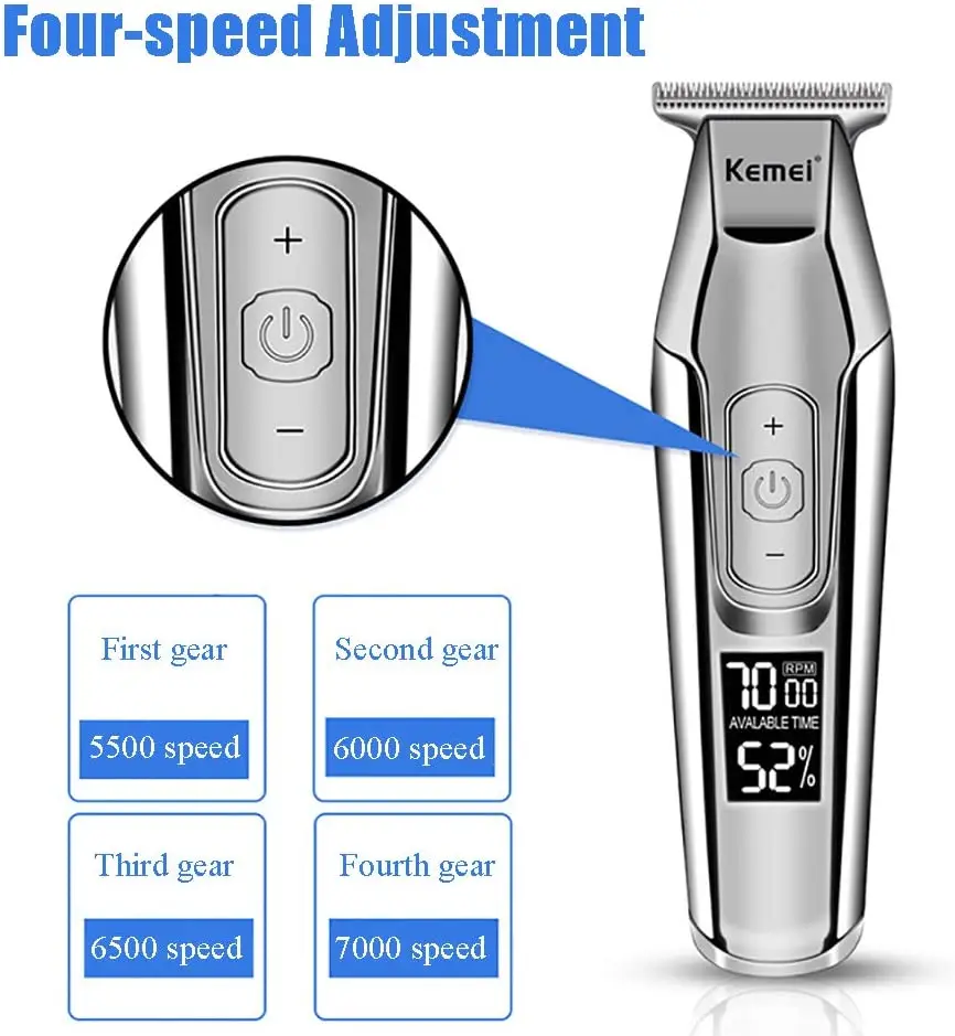 Kemei Saç Kesme Makinesi KM-50 - Men'S Grooming Razor incelemesi ve fiyatı