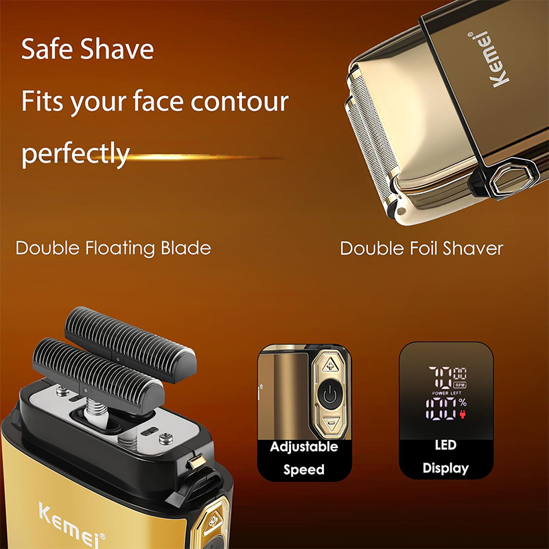Kemei KM-TX10 T9 Saç Kesme Mak - Men'S Grooming Razor Kit incelemesi ve fiyatı