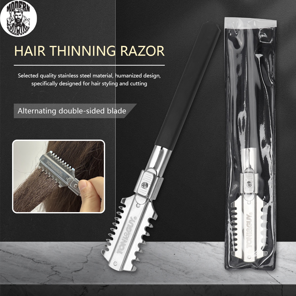 Salon Çift Taraflı Tıraş Saç K - Mens Grooming Tools incelemesi ve fiyatı