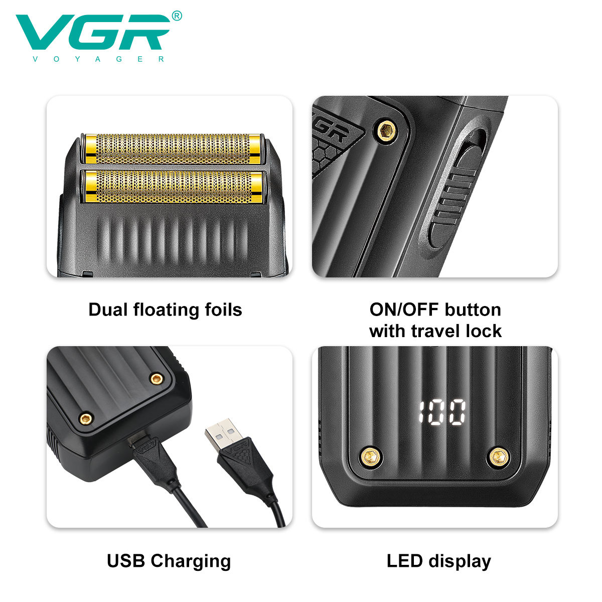 VGR 363 Jilet Elektrikli Tıraş - Men'S Grooming Razor incelemesi ve fiyatı